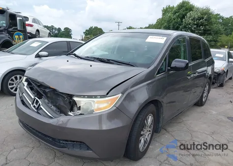 2011 Honda Odyssey Ex-L из США, поврежденный, VIN 5FNRL5H61BB104540